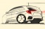 Опубликован дизайнерский эскиз нового Honda CR-V